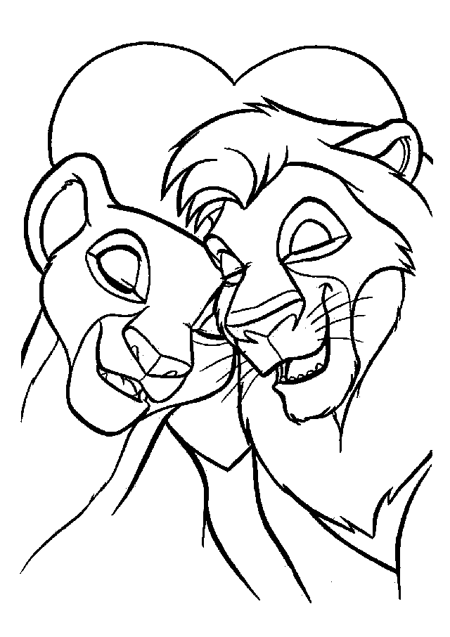 Coloring page: In Love (Characters) #88799 - Free Printable Coloring Pages