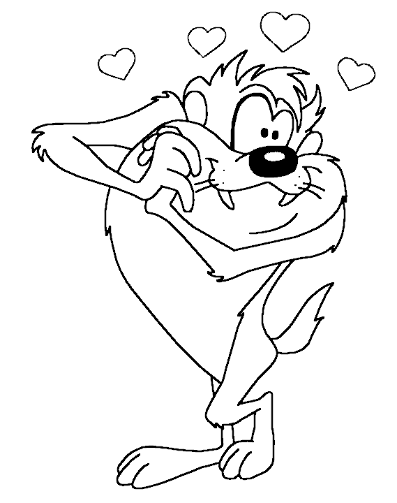 Coloring page: In Love (Characters) #88812 - Printable coloring pages