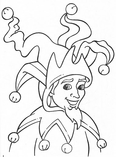 Coloring page: Jester (Characters) #148650 - Printable coloring pages