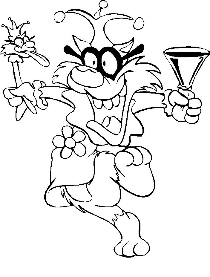Coloring page: Jester (Characters) #148890 - Printable coloring pages