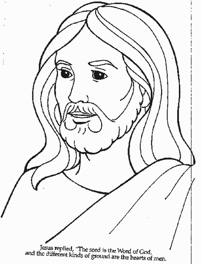 Coloring page: Jesus (Characters) #98881 - Free Printable Coloring Pages