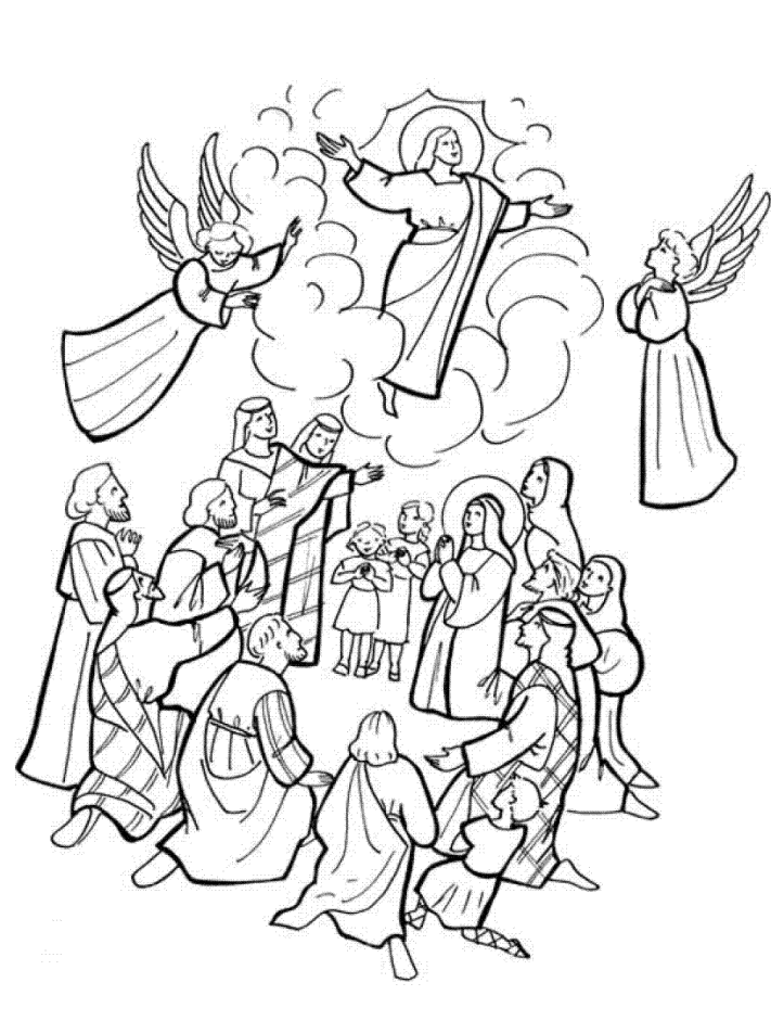 Coloring page: Jesus (Characters) #98900 - Printable coloring pages