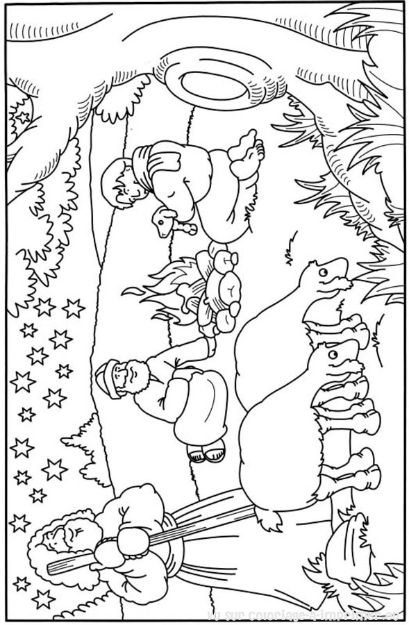 Coloring page: Jesus (Characters) #98903 - Printable coloring pages