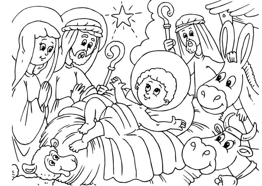 Coloring page: Jesus (Characters) #98911 - Free Printable Coloring Pages