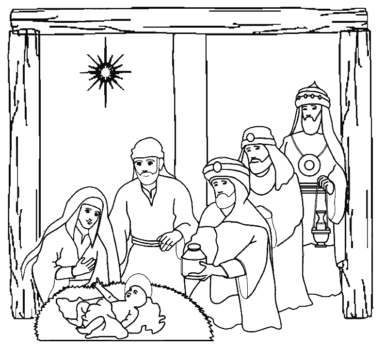 Coloring page: Jesus (Characters) #98913 - Free Printable Coloring Pages