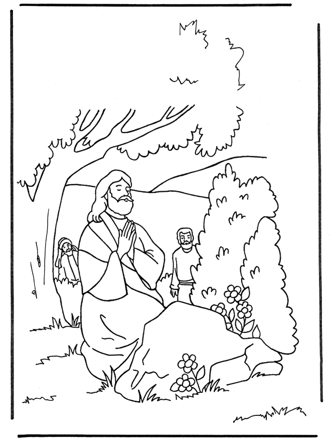 Coloring page: Jesus (Characters) #98921 - Free Printable Coloring Pages