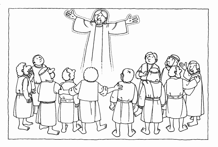 Coloring page: Jesus (Characters) #98936 - Free Printable Coloring Pages