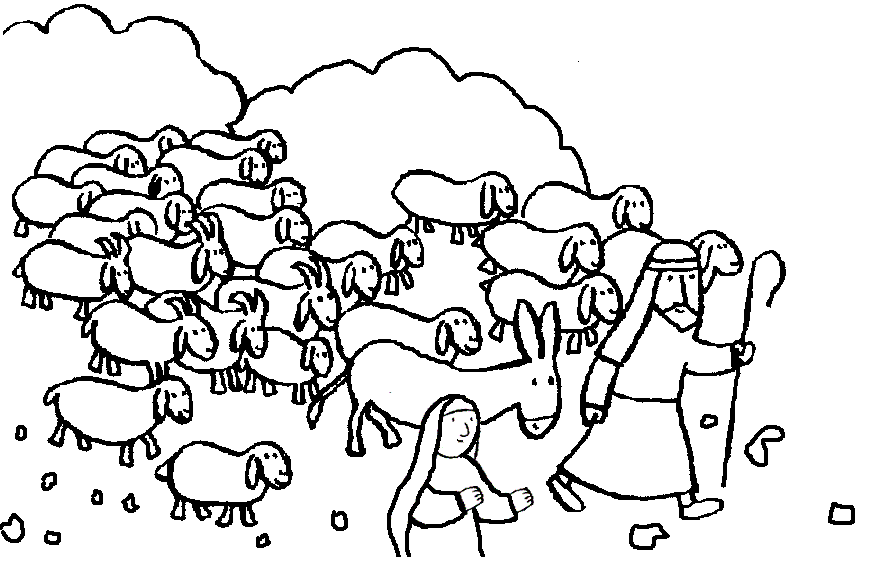 Coloring page: Jesus (Characters) #98984 - Free Printable Coloring Pages