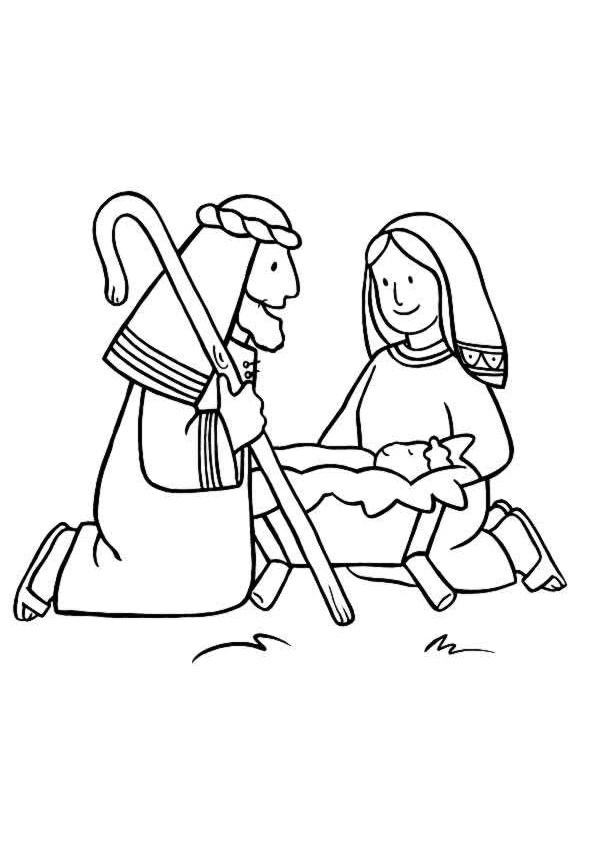 Coloring page: Jesus (Characters) #99009 - Printable coloring pages