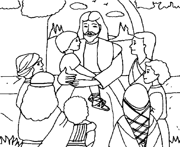 Coloring page: Jesus (Characters) #99016 - Free Printable Coloring Pages