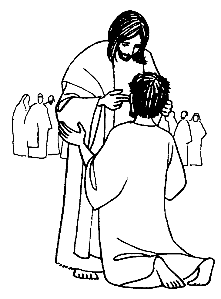 Coloring page: Jesus (Characters) #99030 - Free Printable Coloring Pages
