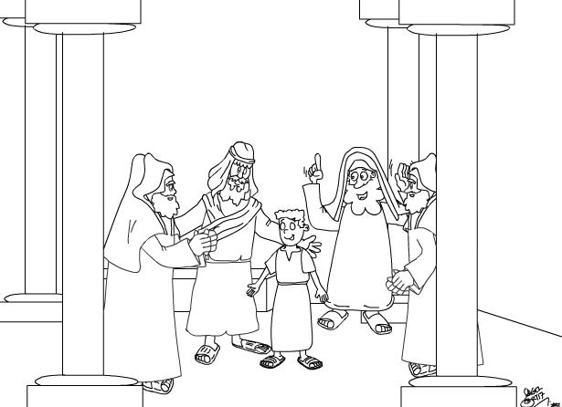 Coloring page: Jesus (Characters) #99064 - Free Printable Coloring Pages