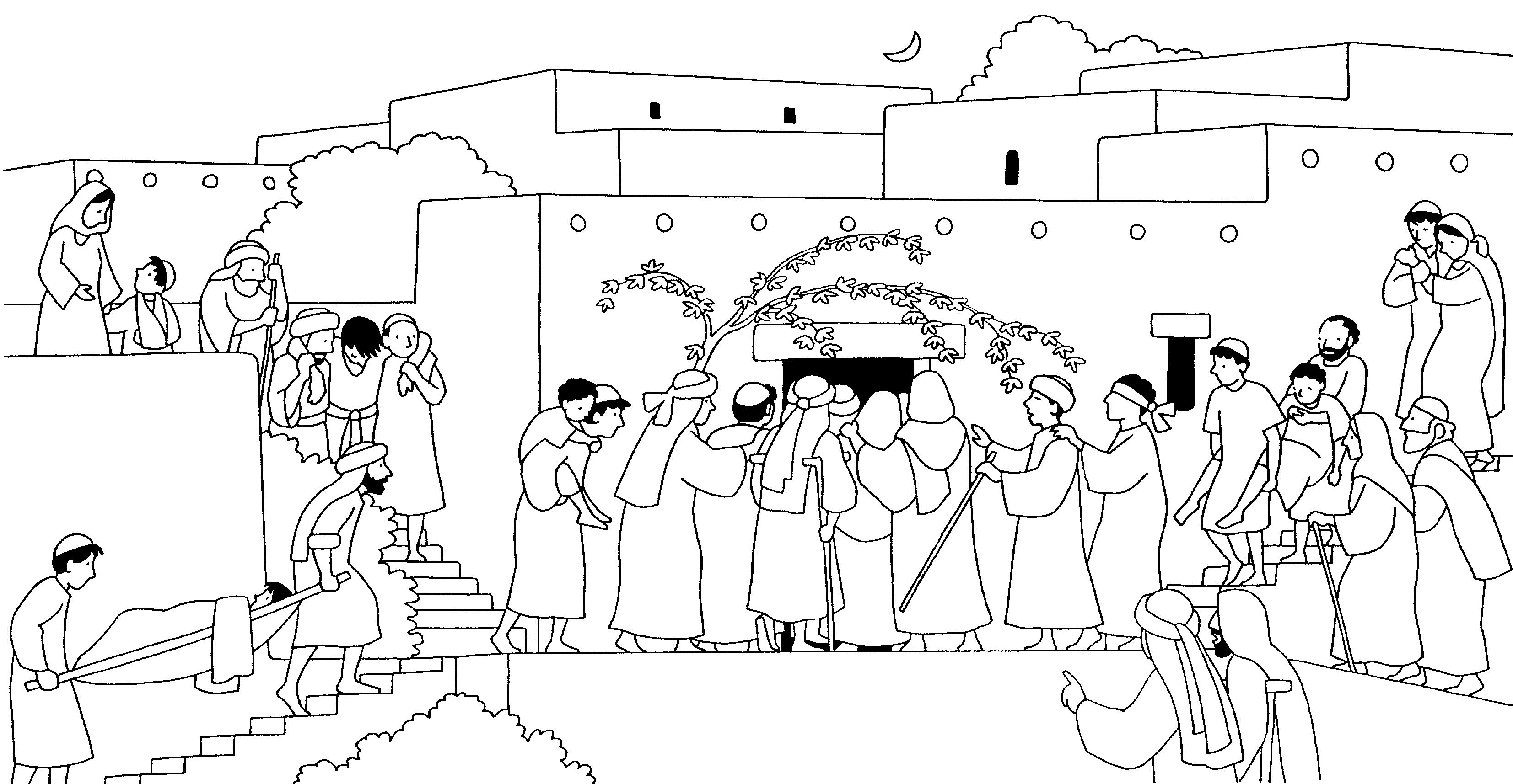 Coloring page: Jesus (Characters) #99088 - Free Printable Coloring Pages