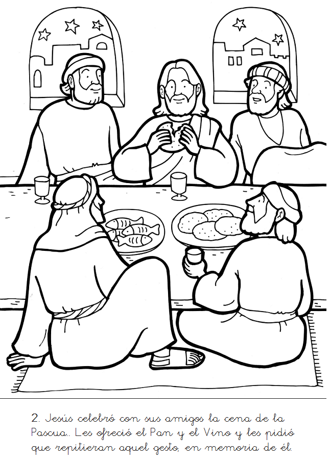 Coloring page: Jesus (Characters) #99099 - Free Printable Coloring Pages