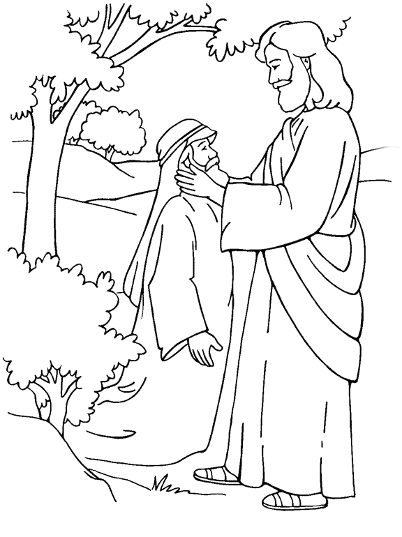 Coloring page: Jesus (Characters) #99117 - Free Printable Coloring Pages
