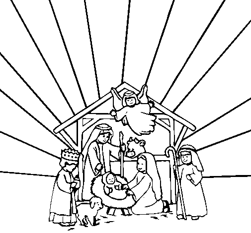 Coloring page: Jesus (Characters) #99180 - Free Printable Coloring Pages