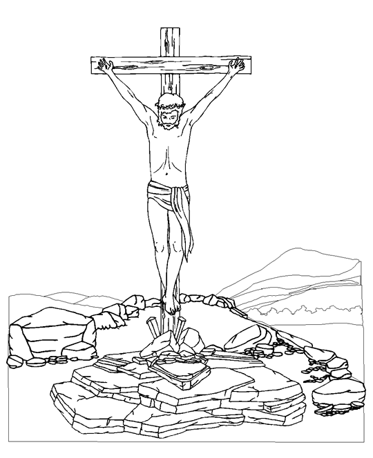 Coloring page: Jesus (Characters) #99181 - Free Printable Coloring Pages