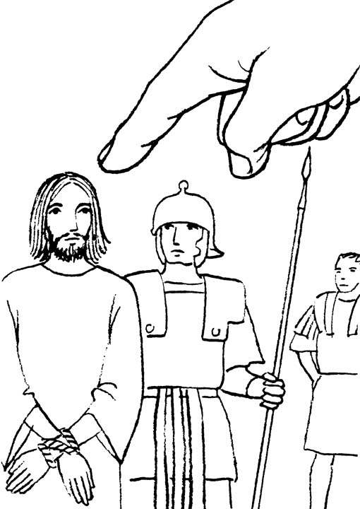 Coloring page: Jesus (Characters) #99184 - Printable coloring pages