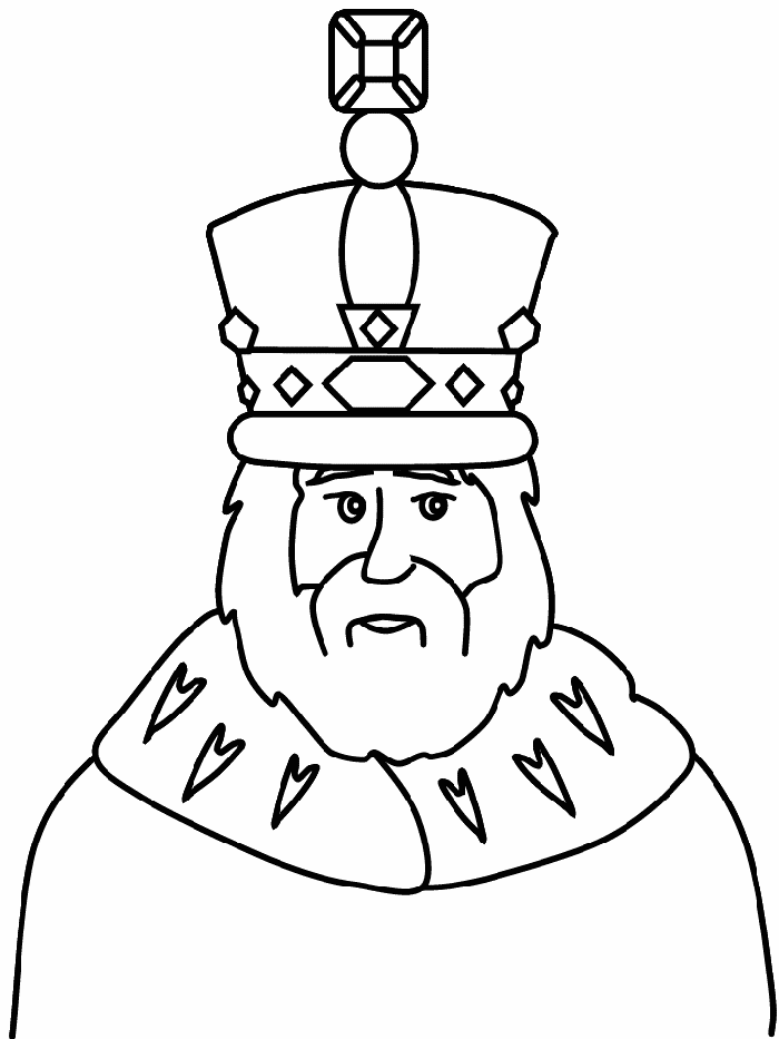 Coloring page: King (Characters) #106918 - Printable coloring pages