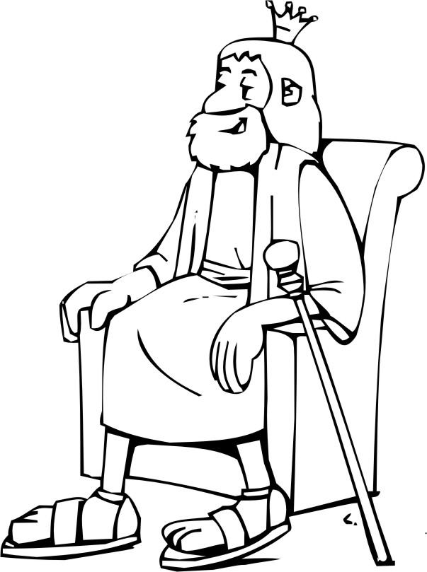 Coloring page: King (Characters) #106927 - Free Printable Coloring Pages