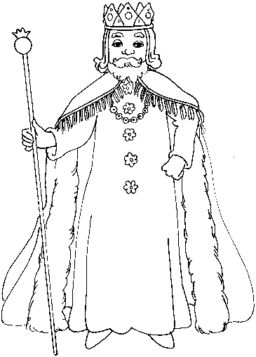 Coloring page: King (Characters) #106928 - Free Printable Coloring Pages