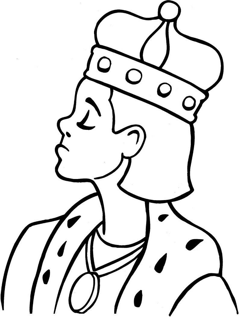 Coloring page: King (Characters) #107257 - Printable coloring pages