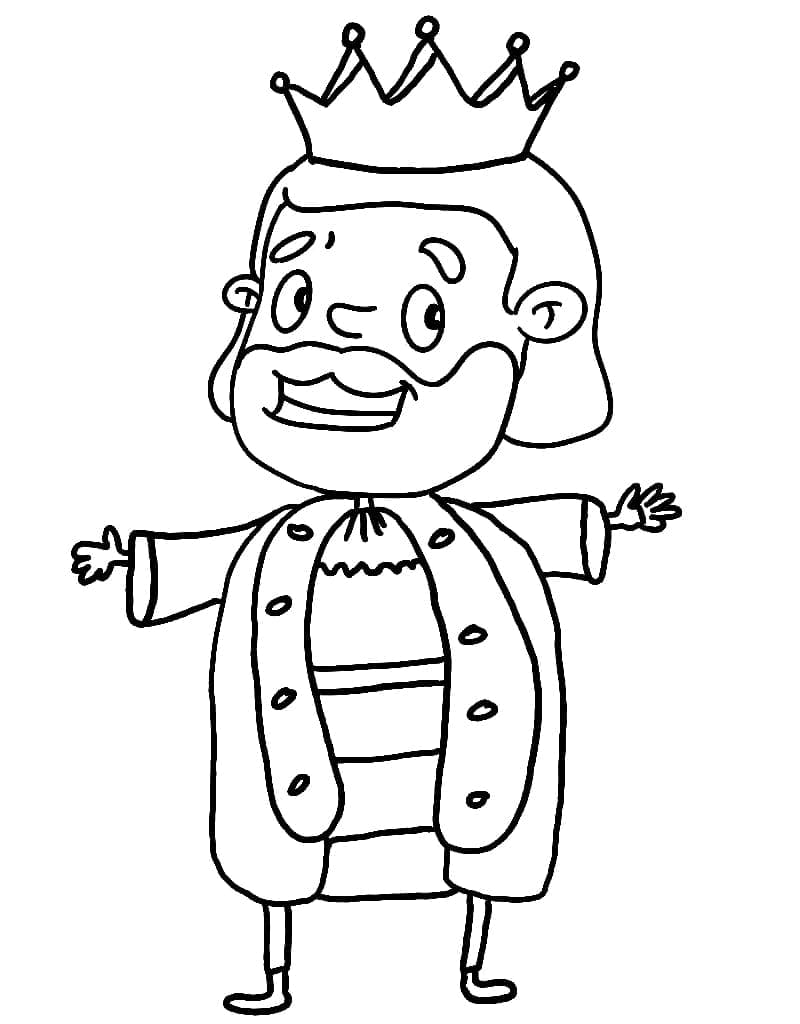 Free printable King coloring page #186250 from Characters collection Free printable King coloring page #186250 from Characters collection