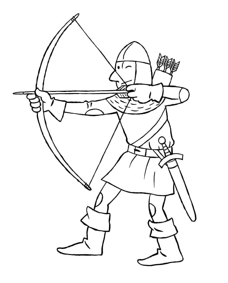 Free printable Knight coloring page #183395 from Characters collection