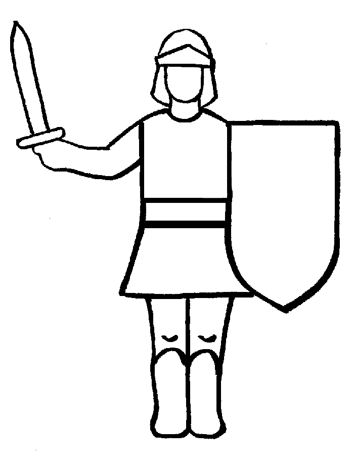 Coloring page: Knight (Characters) #86924 - Printable coloring pages