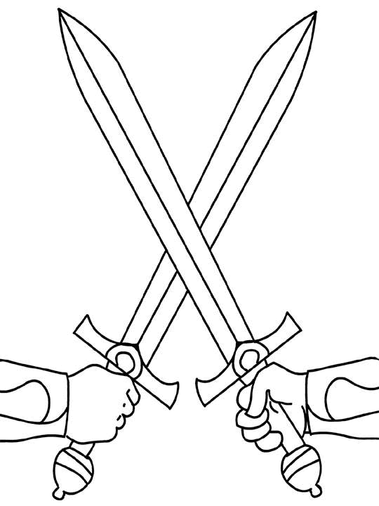 Coloring page: Knight (Characters) #86941 - Free Printable Coloring Pages