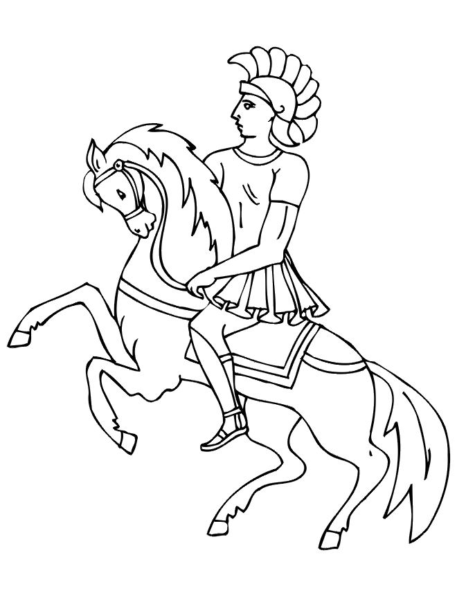 Coloring page: Knight (Characters) #86982 - Printable coloring pages