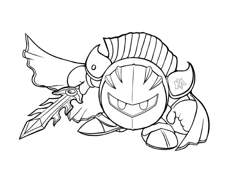 Coloring page: Knight (Characters) #87001 - Free Printable Coloring Pages