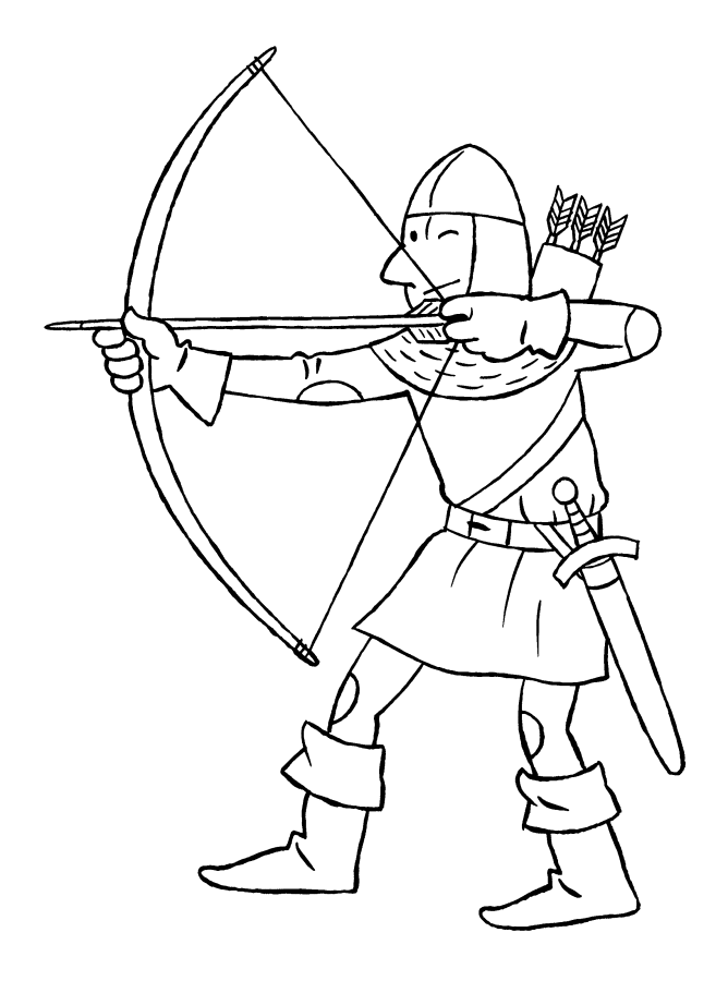 Coloring page: Knight (Characters) #87037 - Free Printable Coloring Pages