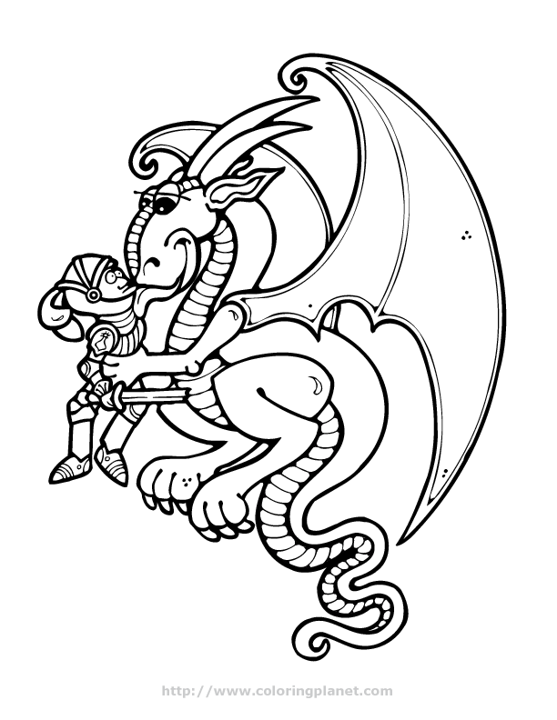 Coloring page: Knight (Characters) #87095 - Free Printable Coloring Pages