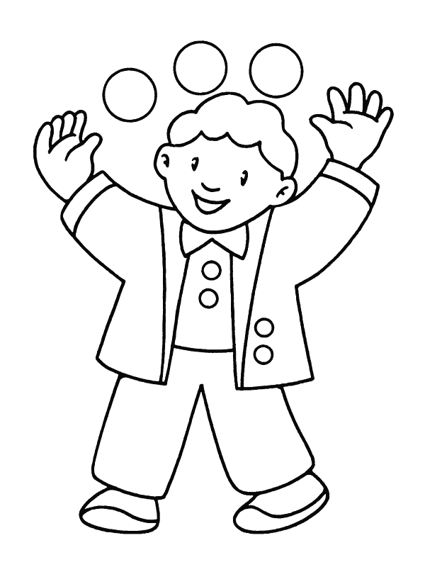 Coloring page: Little Boy (Characters) #97371 - Printable coloring pages