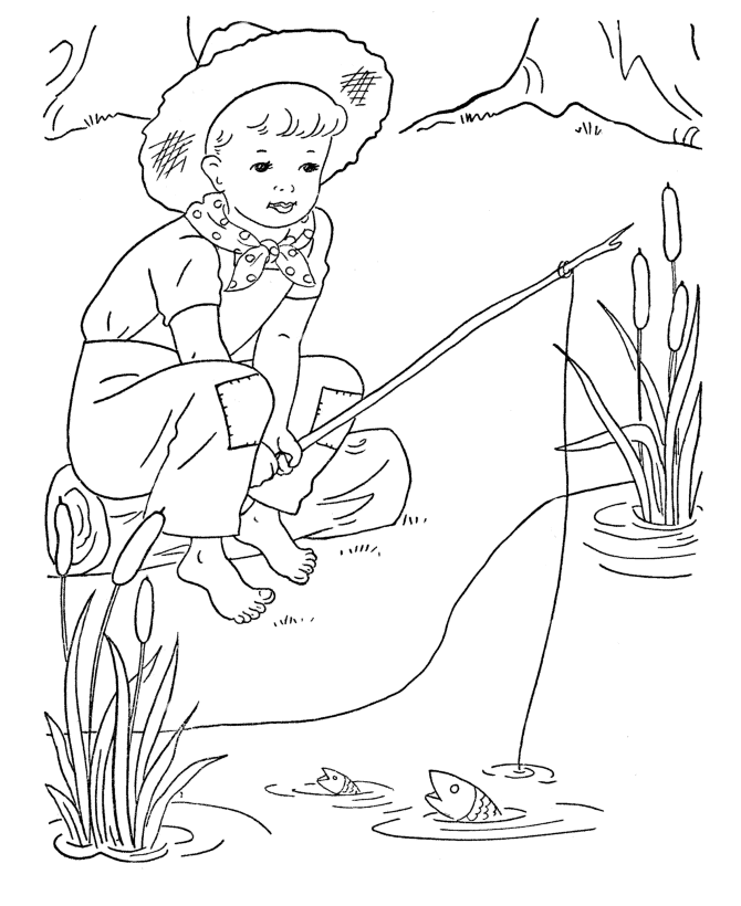 Coloring page: Little Boy (Characters) #97392 - Printable coloring pages