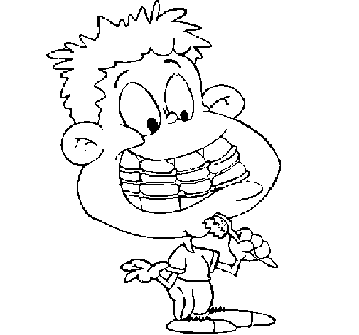 Coloring page: Little Boy (Characters) #97444 - Free Printable Coloring Pages