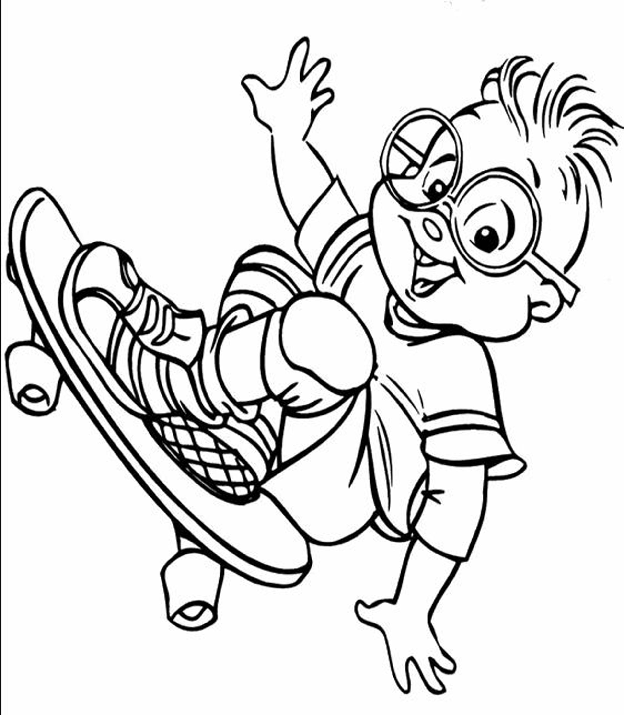 Drawing Little Boy 18 Characters – Printable coloring pages