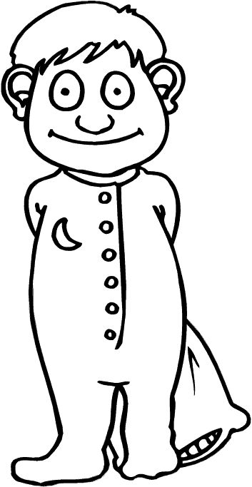 Coloring page: Little Boy (Characters) #97517 - Free Printable Coloring Pages