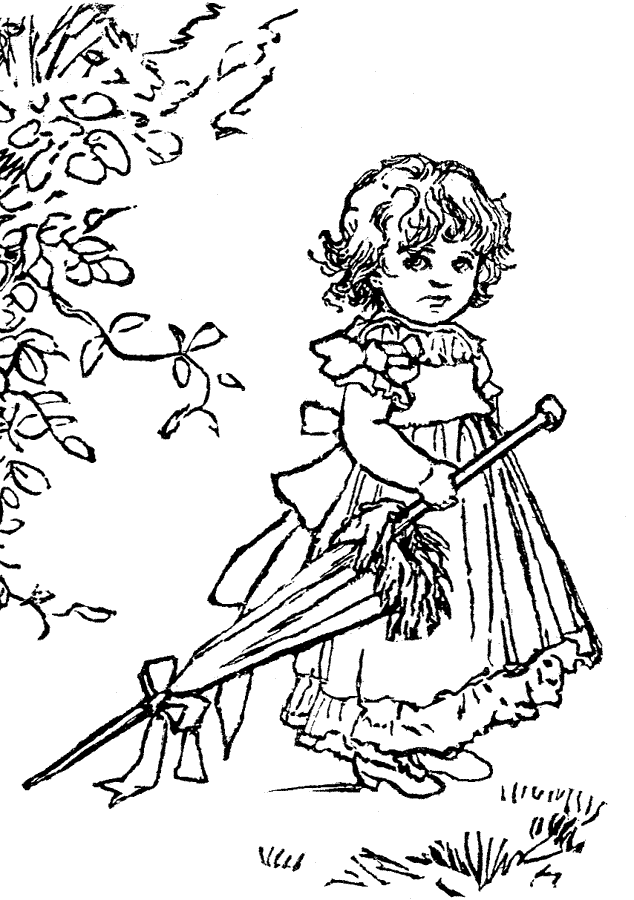 Coloring page: Little Girl (Characters) #96500 - Printable coloring pages