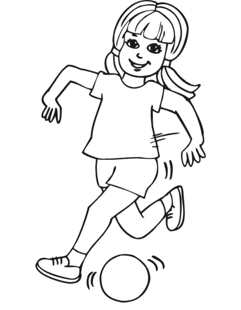 Coloring page: Little Girl (Characters) #96518 - Printable coloring pages