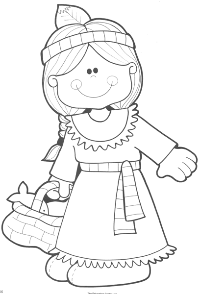 Coloring page: Little Girl (Characters) #96533 - Free Printable Coloring Pages