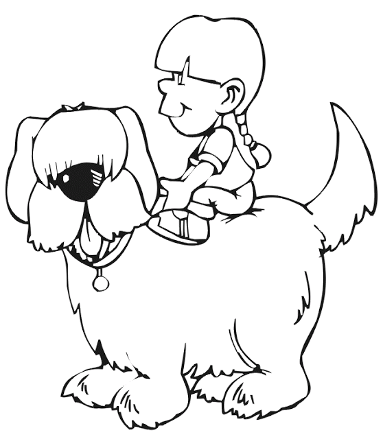 Coloring page: Little Girl (Characters) #96612 - Free Printable Coloring Pages