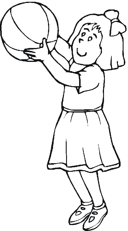 Coloring page: Little Girl (Characters) #96639 - Free Printable Coloring Pages