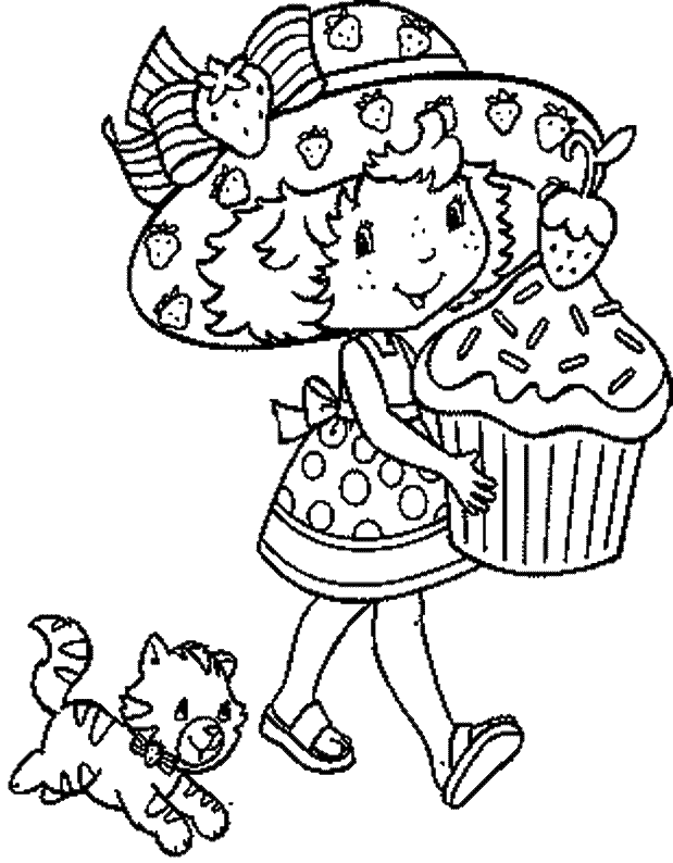 Coloring page: Little Girl (Characters) #96675 - Free Printable Coloring Pages