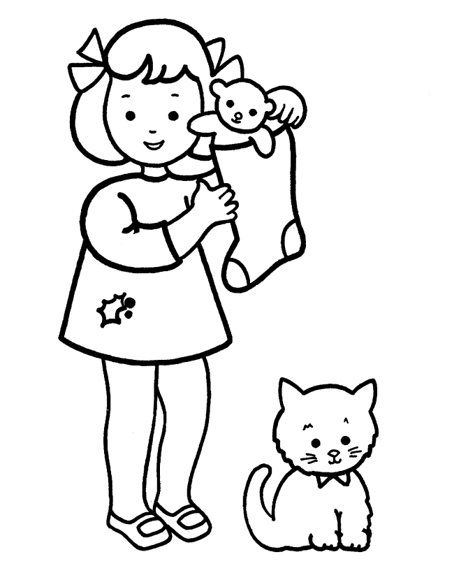 Coloring page: Little Girl (Characters) #96684 - Free Printable Coloring Pages
