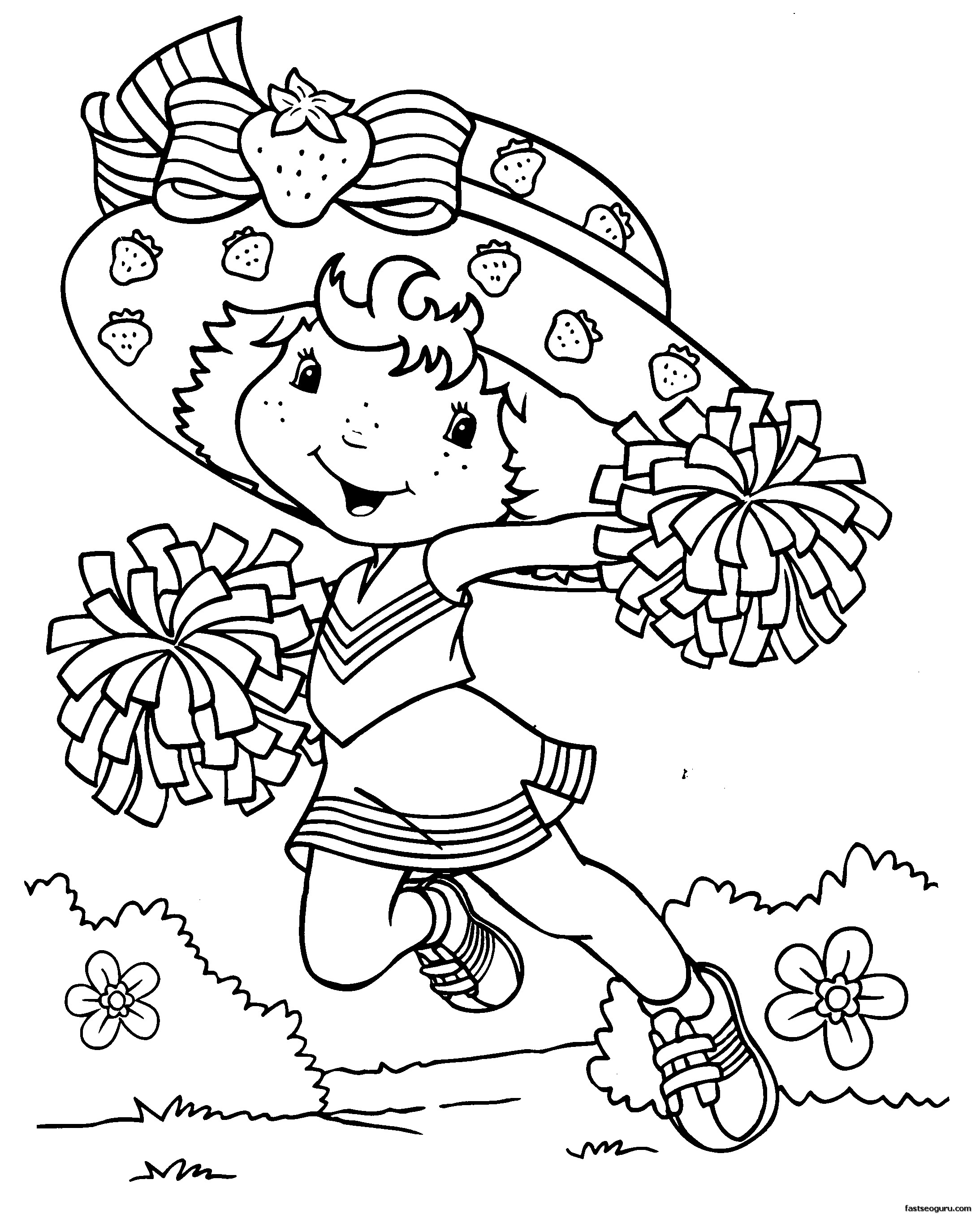 Coloring page: Little Girl (Characters) #96805 - Free Printable Coloring Pages