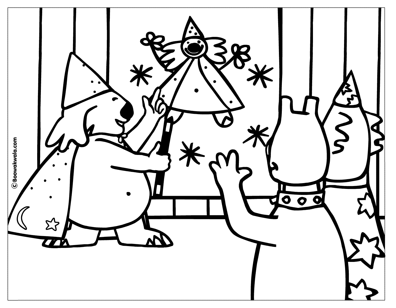 Coloring page: Magician (Characters) #100839 - Free Printable Coloring Pages