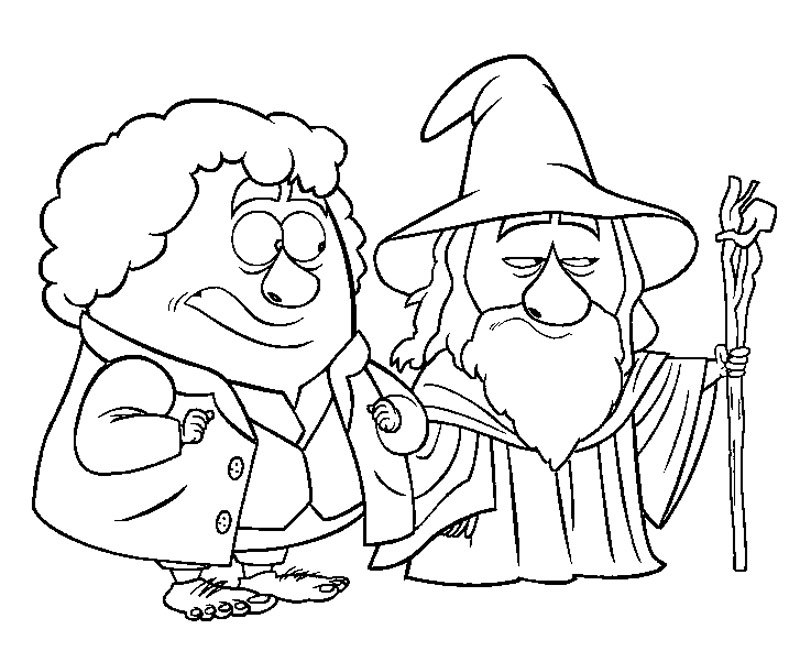 Coloring page: Magician (Characters) #100932 - Free Printable Coloring Pages