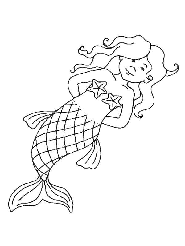 Free printable Mermaid coloring page #176694 from Characters collection